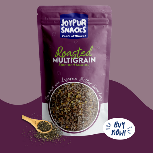 Combo 2: Joypur Snacks Student Stamina Pack | Protein-Rich Exam Snack Combo | Focus & Energy Booster | 5-in-1 | 500g