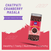 Joypur Snacks Chatpati Cranberry Masala | Tangy, Spicy, & Sweet | Healthy Snack with Real Cranberries | 100g