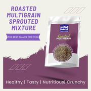 Joypur Snacks Roasted Multigrain Sprouted Mixture | Protein-Packed | High Fiber | Healthy Snack | No Frying | 200g