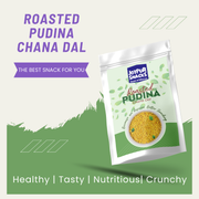 Joypur Snacks Healthy Delight Combo – Chana Dal Chips (80g), Jowar Puff Masala (100g), Sprouted Multigrain Mix (200g), Roasted Soyabean (80g), Pudina Chana Dal (200g) | Wholesome & Guilt-Free Indian Snacks | High-Protein, Roasted, Non-Fried