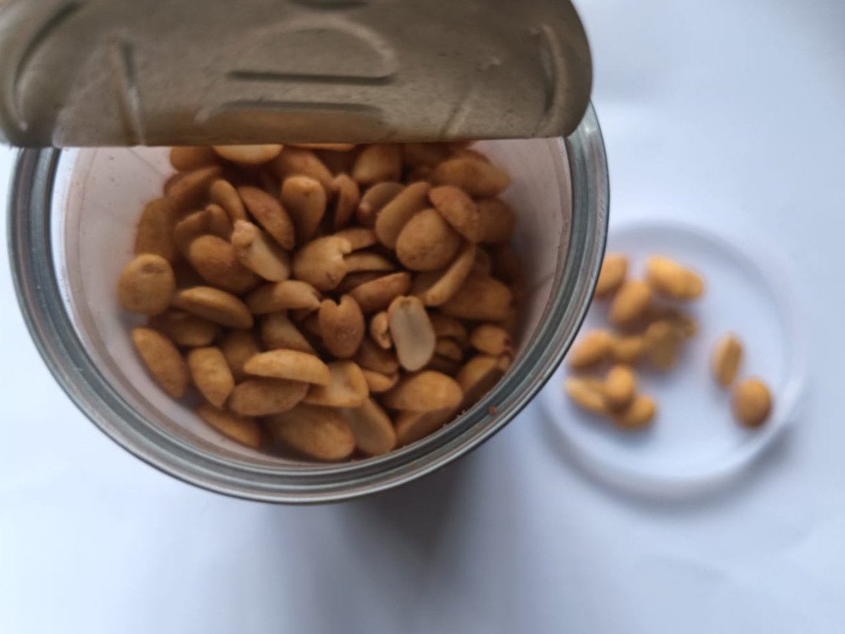 Roasted Lemon Peanuts