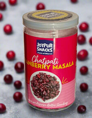 Joypur Snacks Chatpati Cranberry Masala | Tangy, Spicy, & Sweet | Healthy Snack with Real Cranberries | 100g