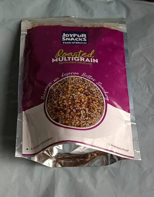 Joypur Snacks Roasted Multigrain Sprouted Mixture | Protein-Packed | High Fiber | Healthy Snack | No Frying | 200g