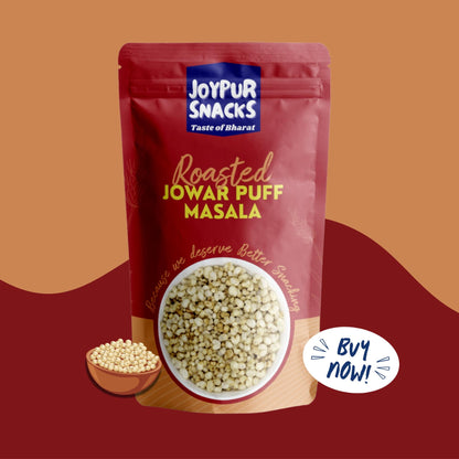 Joypur Snacks Fit Fuel Pack | High Protein Roasted Snacks Combo | Chana Chips + Soyabean + Jowar Puff | Healthy Diet Snacks | Guilt-Free, Crunchy & Non-Fried | Ideal for Gym, Office & Travel (Pack of 3)